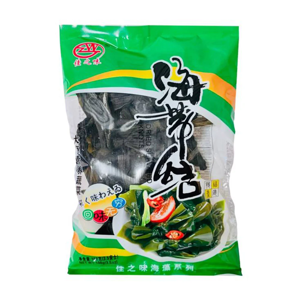 Jia Zhi Wei Dried Seaweed Knots 100g