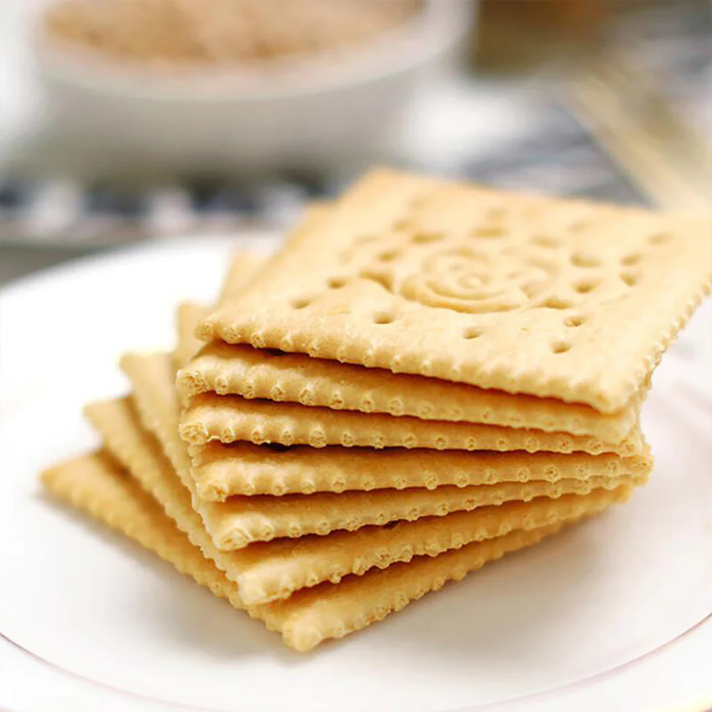 Jiangzhong Shiliao Hougu Milk Salt Soda Biscuits 72g+24g - Image 2