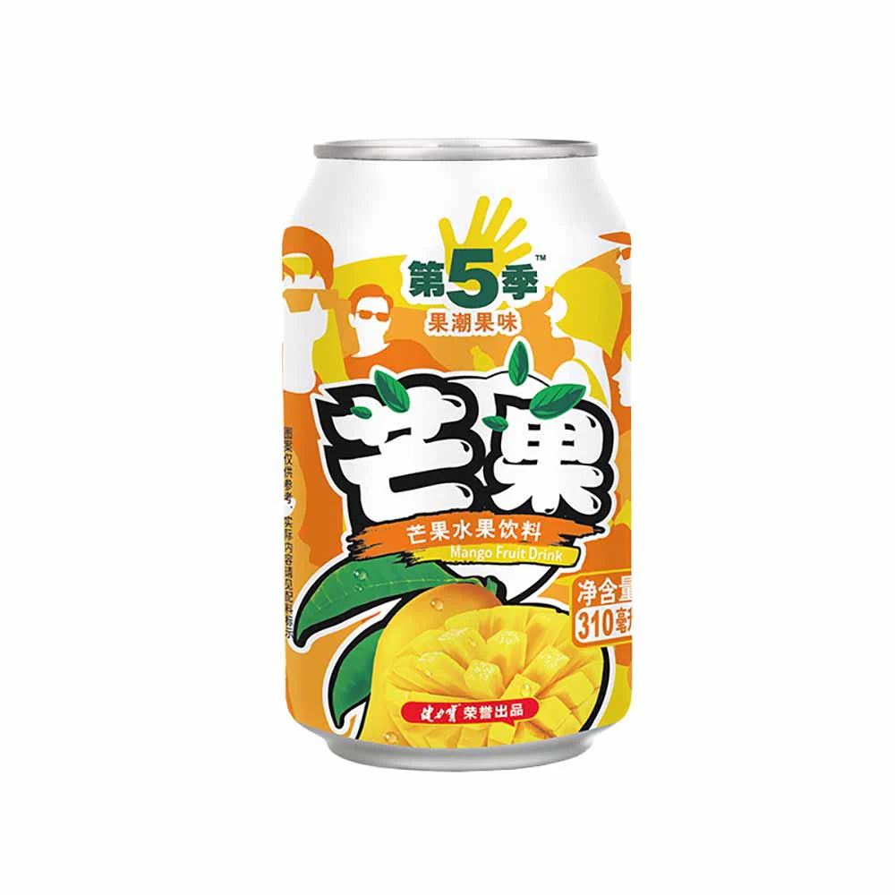 Jianlibao Season 5 Mango Fruit Drink - 310ml