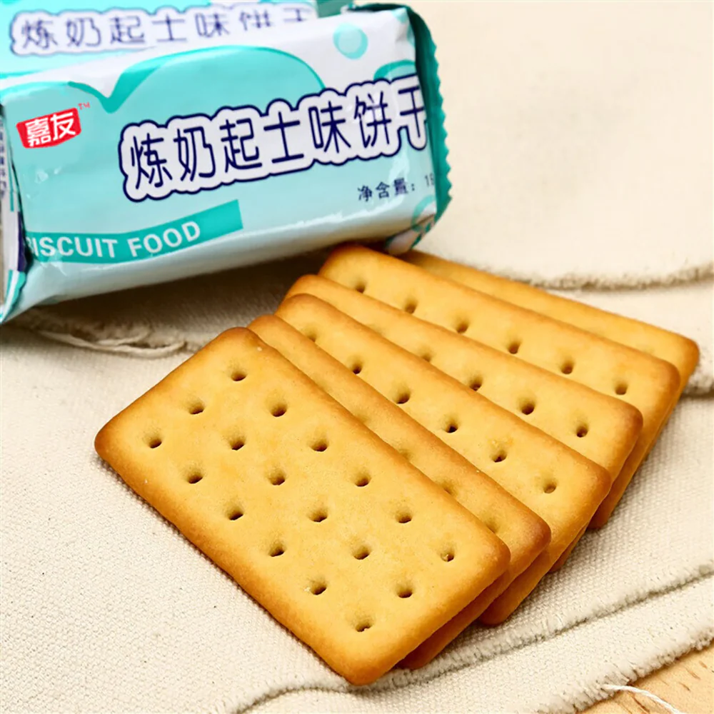Jiayou Condensed Milk Cheese Flavored Biscuits - 468g - Image 2