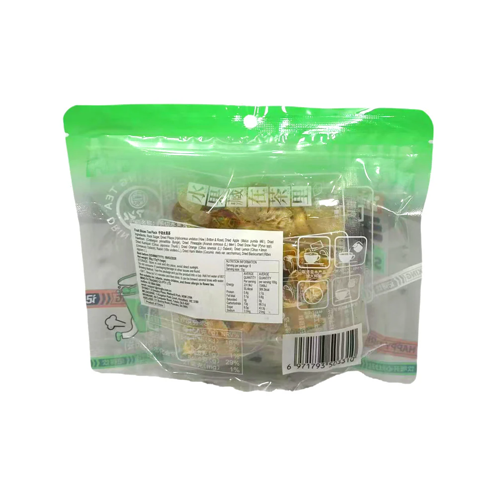 Jiliangmu Hand-Cut Fruit Tea 90g – Dried Fruit Infusion Mix - Image 2