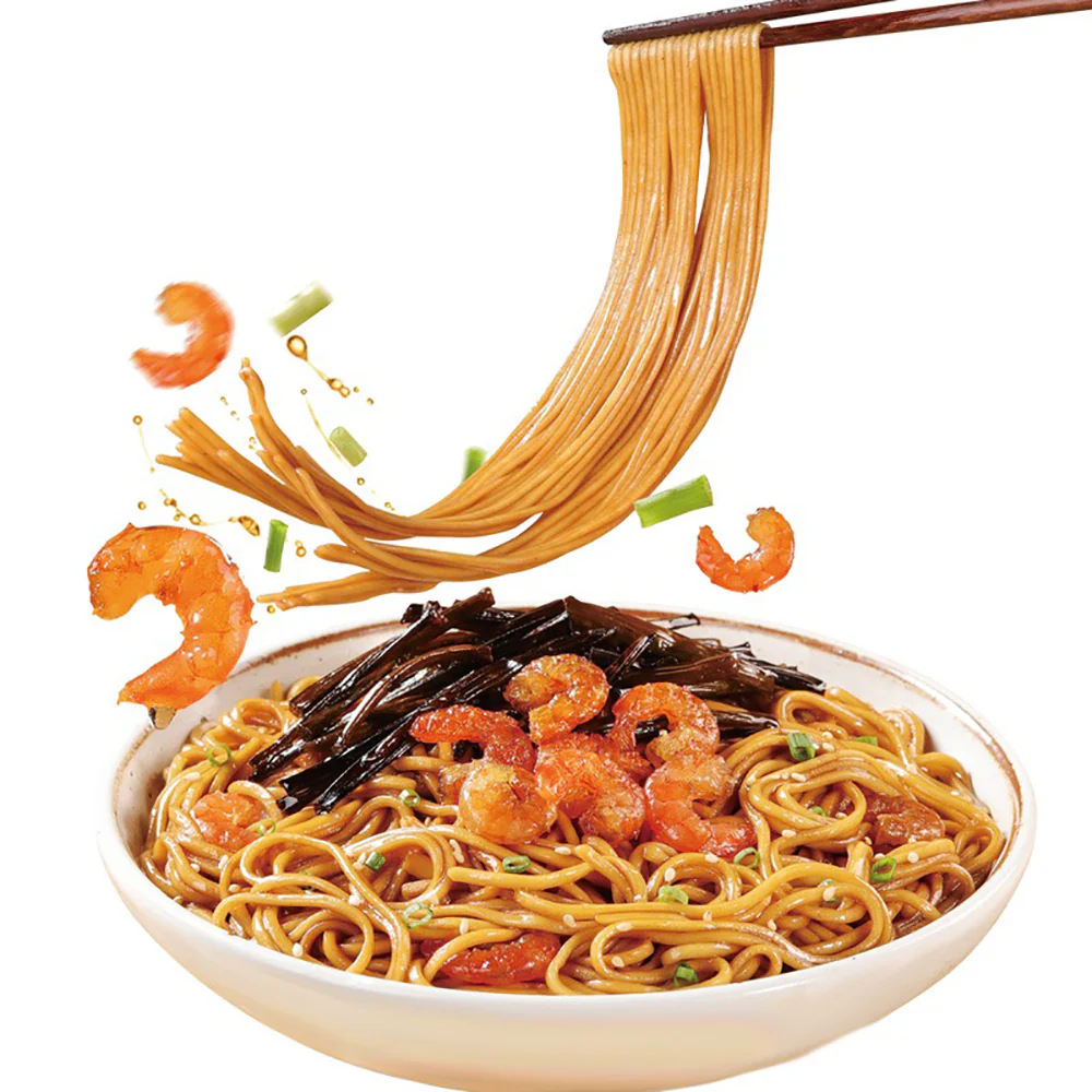 Jin Miantang Shanghai Scallion Oil Noodles with Dried Shrimp – 1.08kg (8 Packs) – Limited Import - Image 2