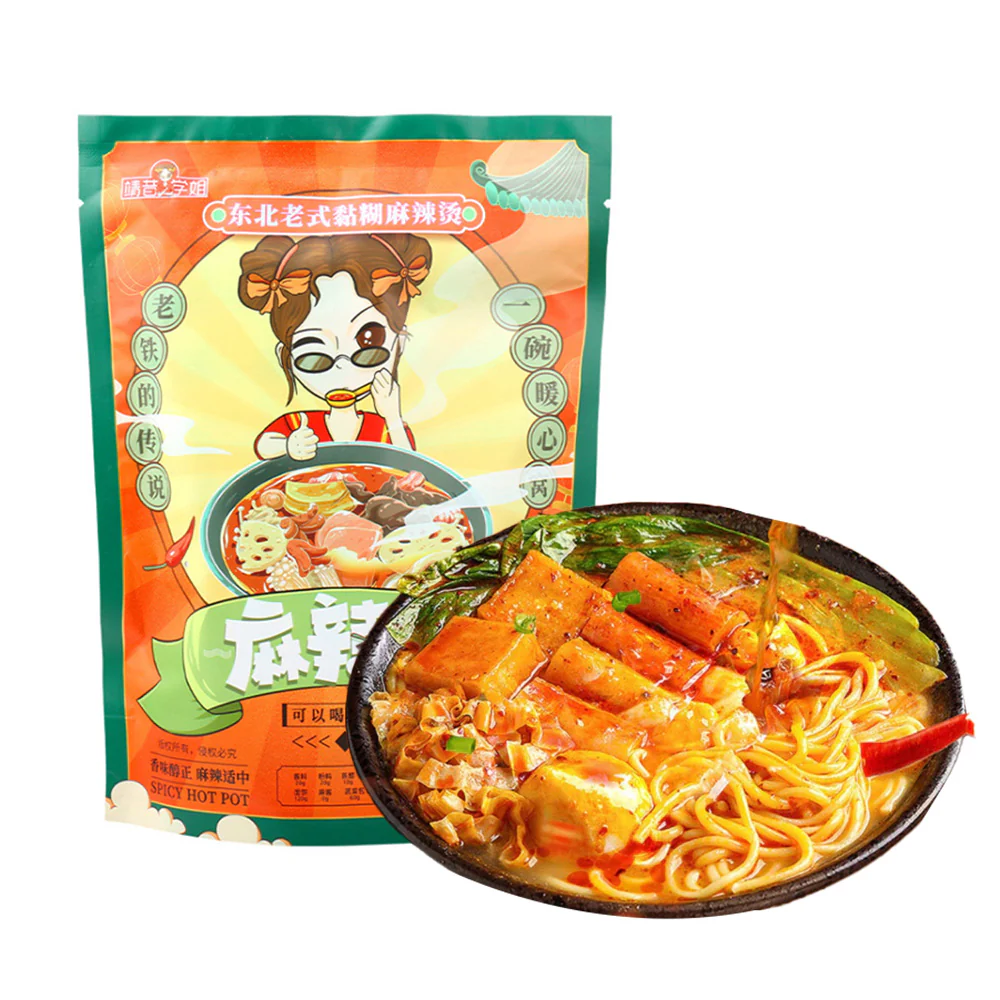 Jingxi Xuejie Northeastern Style Sticky Spicy Hot Pot - 268g
