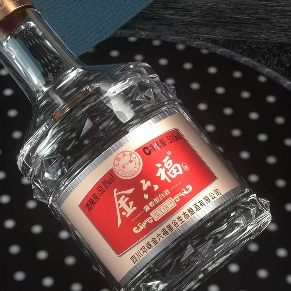 Jinliufu Pinjian No. 6 Mixed-Aroma Baijiu 50.8% 500ml - Image 2