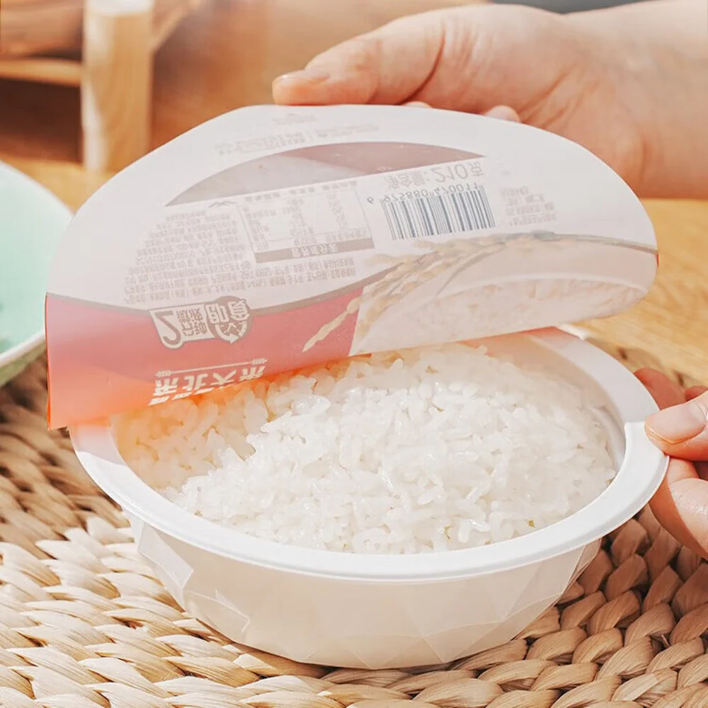 Jinlongyu Fresh Microwave Rice - 2 Minutes, 3 Servings, 630g - Image 2