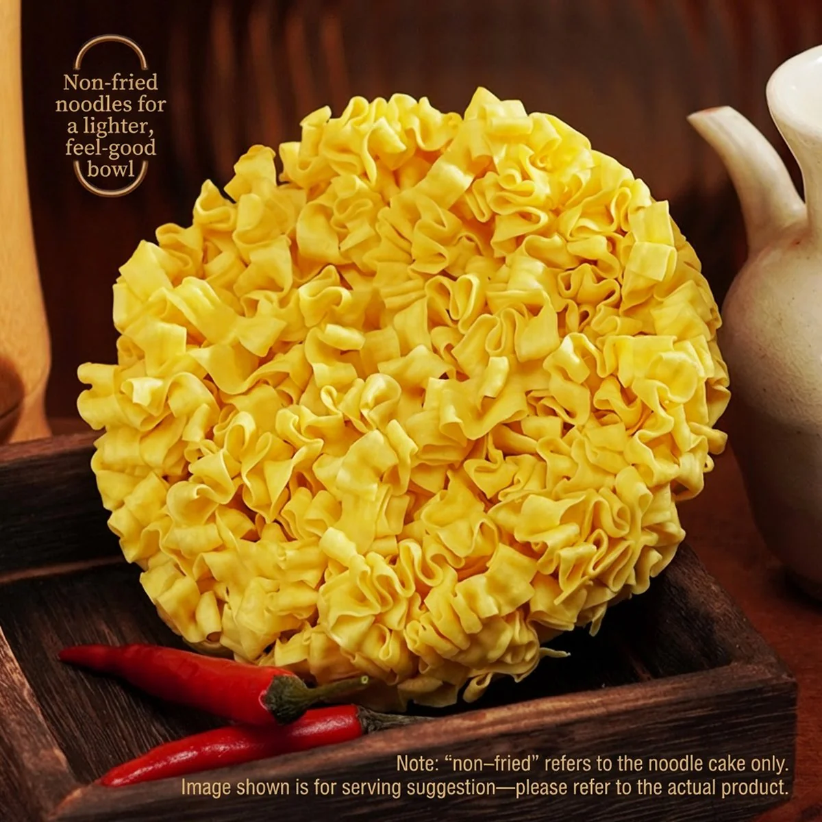 Jinmailang Ramen Fan Shanxi Knife-Cut Instant Noodles – Braised Pork Flavor, 110g x 5 Pack - Image 3