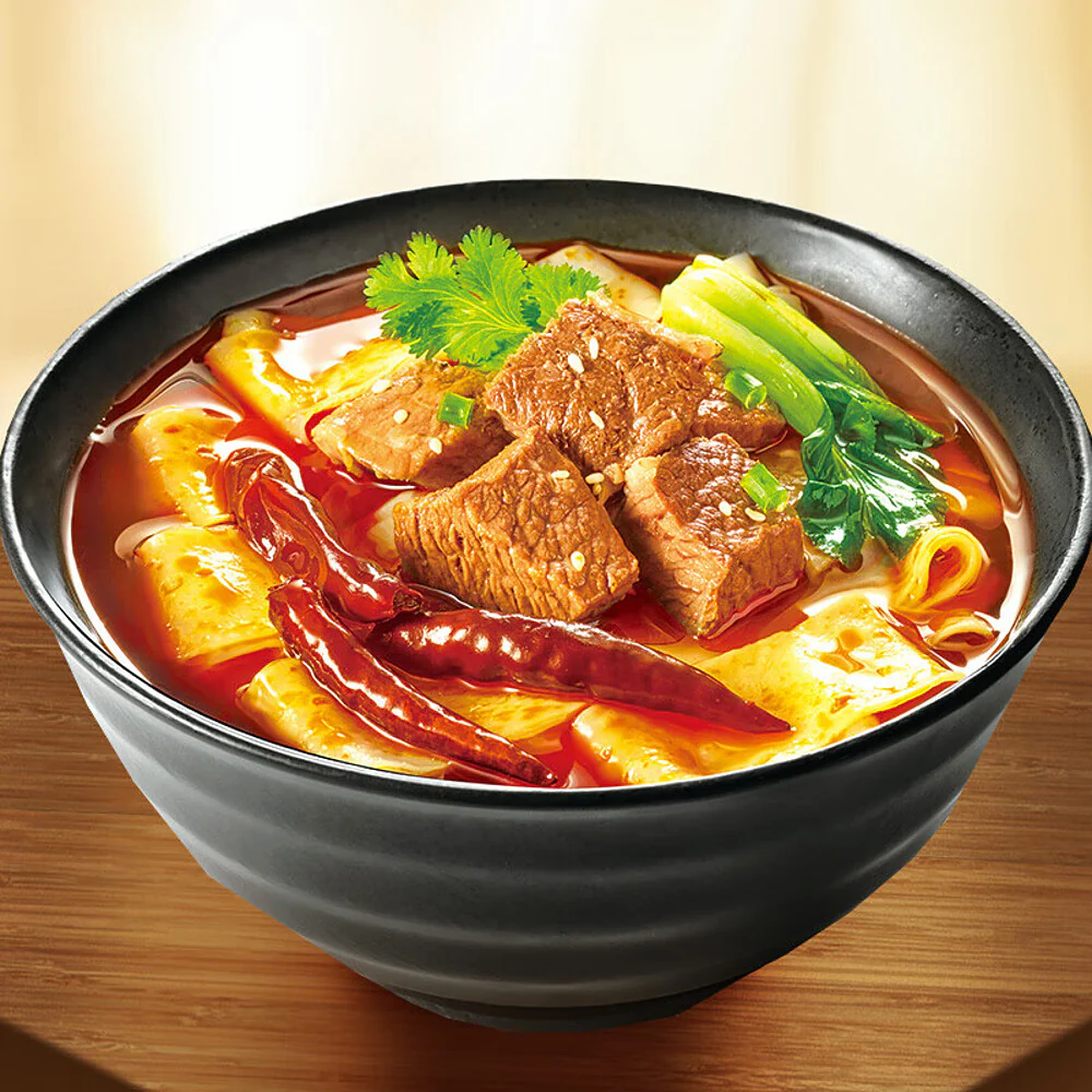Jinmailang Spicy Beef Noodle Bowl - 142g - Image 3