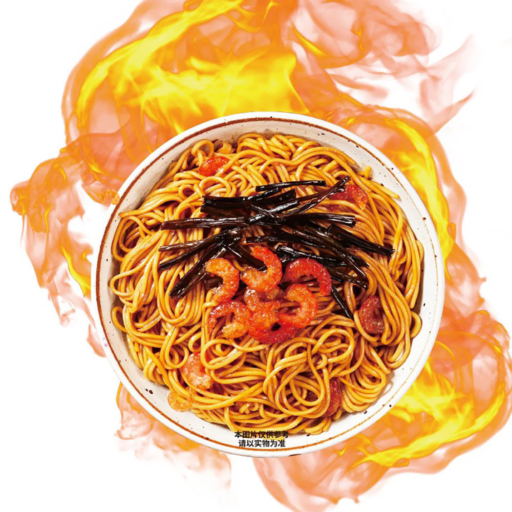 Jinmiantang Shanghai Scallion Oil Noodles with Dried Shrimp 135g – Limited Import - Image 3