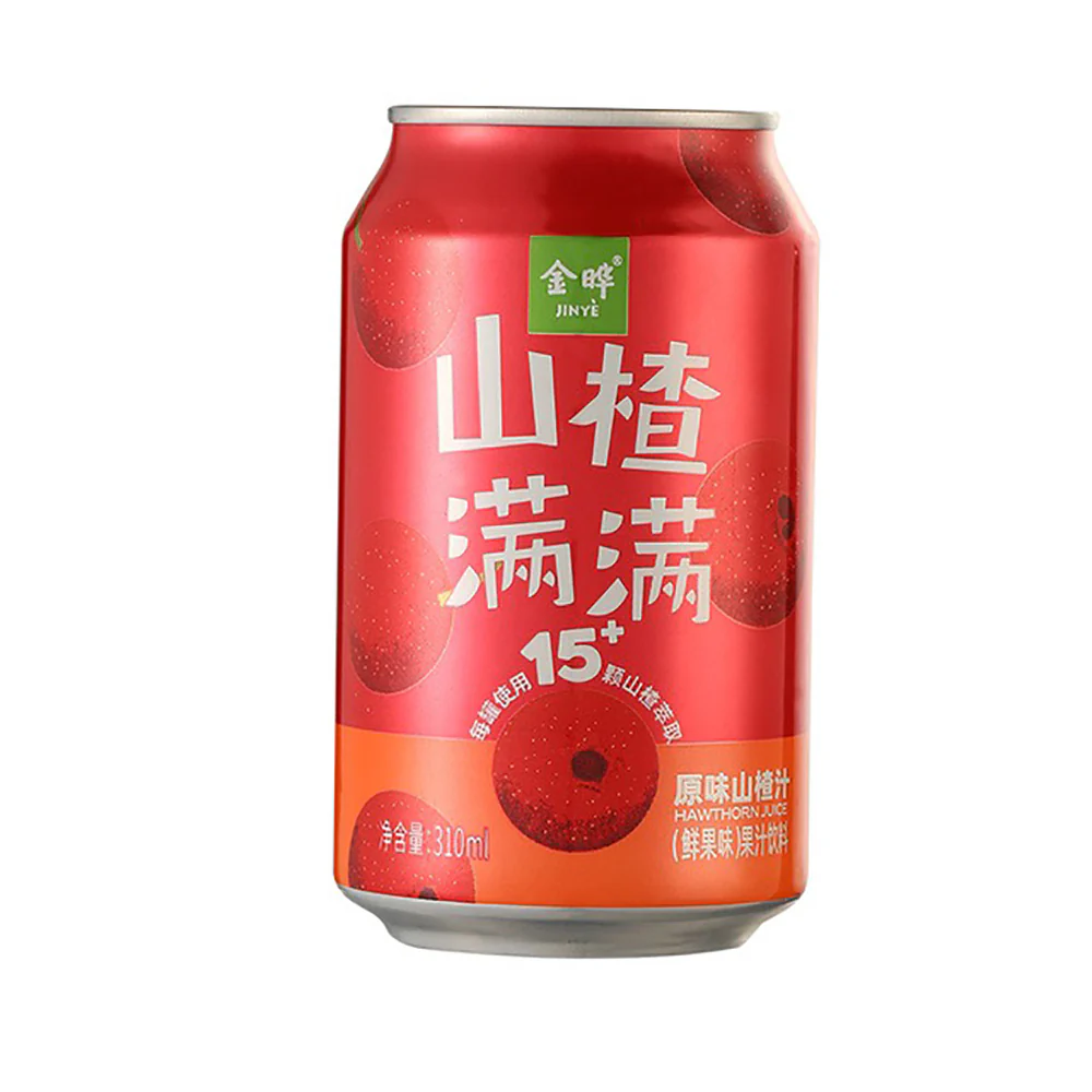 Jinye Shanmanman Hawthorn Juice 310ml x 24 - Image 3