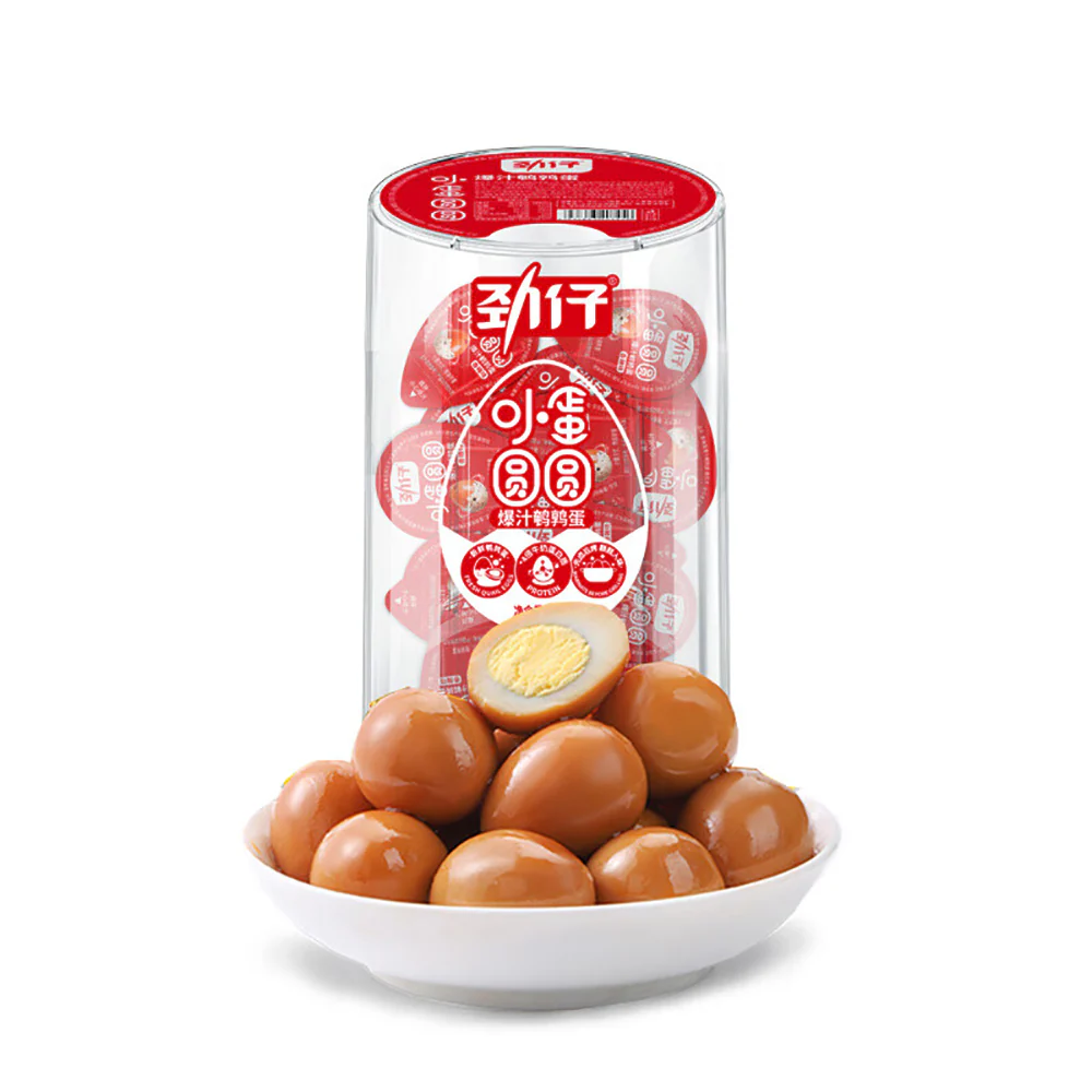 Jinzai Juicy Quail Eggs - Braised Flavor, 260g