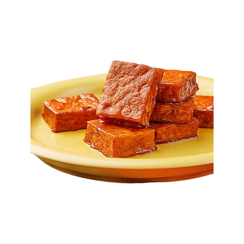 Jinzai Secret-Braised Tofu Snack – Savory Soy Sauce Flavor 108g - Braised Dougan Soybean Curd Snack - Image 3