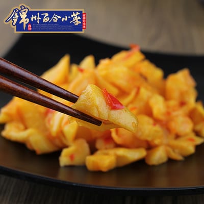 Jinzhou Baihe Spicy Pickled Radish - 308g - Image 2