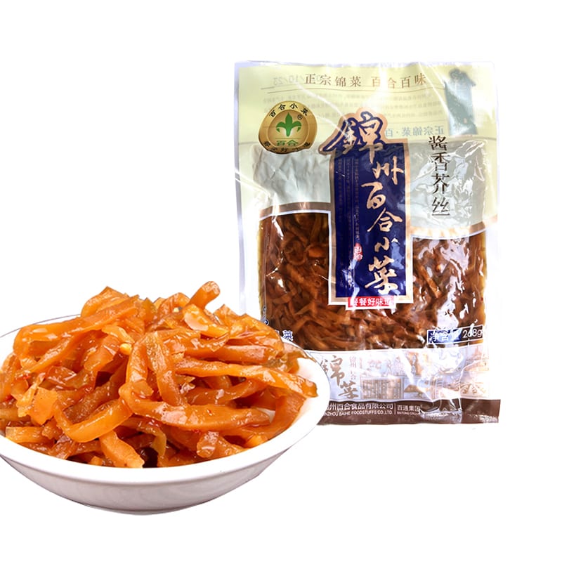Jinzhou Lily Spicy Mustard Shreds - 268g