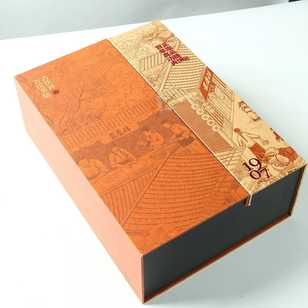 Jiqingxiang Authentic Yunnan Ham Pastries Gift Box 600g (12 Pieces) - Yunnan Ham Mooncake - Image 5