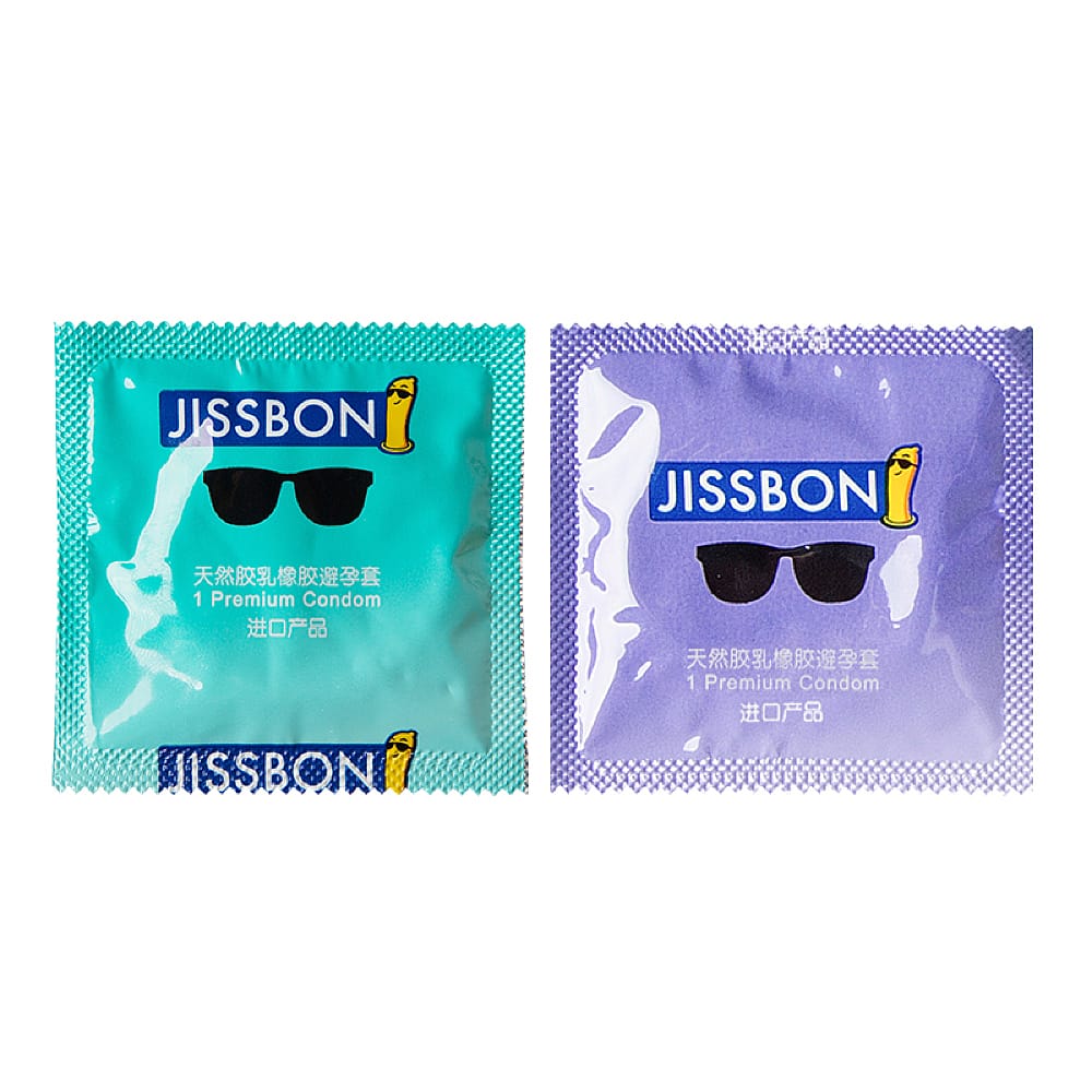 Jissbon 3D Dotted Condoms - 8 Pieces - Image 5