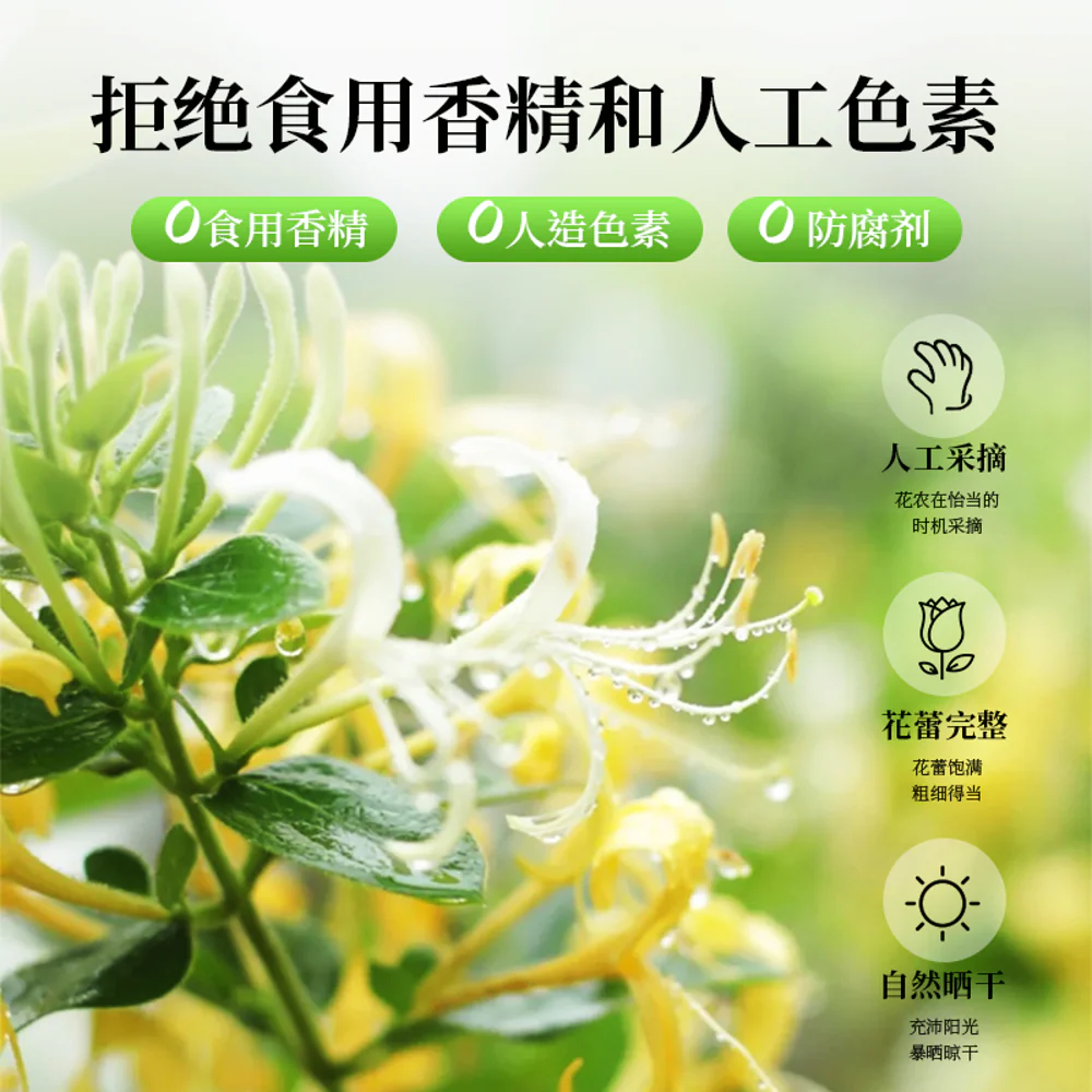 Jiuzhaitang Honeysuckle Herbal Drink 340ml - Image 4