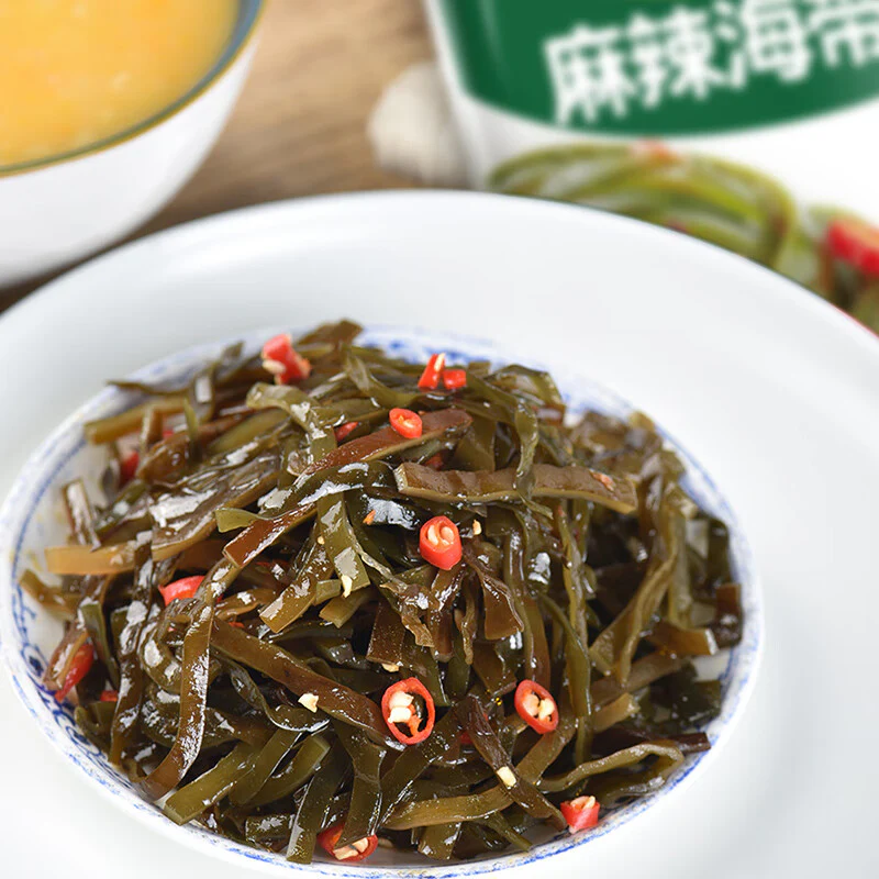 Jixiangju Spicy Kelp Strips - 88g - Image 5