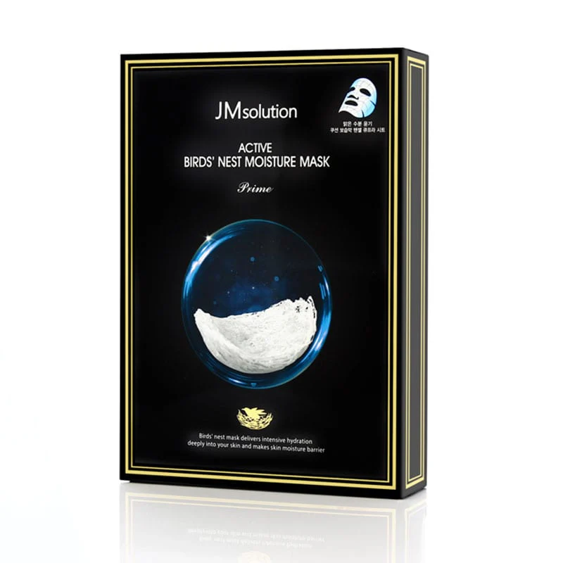 JMsolution Active Bird's Nest Moisture Mask - 30ml x 10 Sheets - Image 2