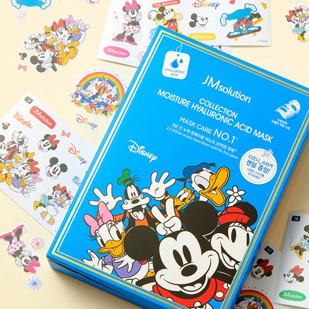 JMsolution Disney Series Hyaluronic Acid Masks - 10 Sheets - Image 3