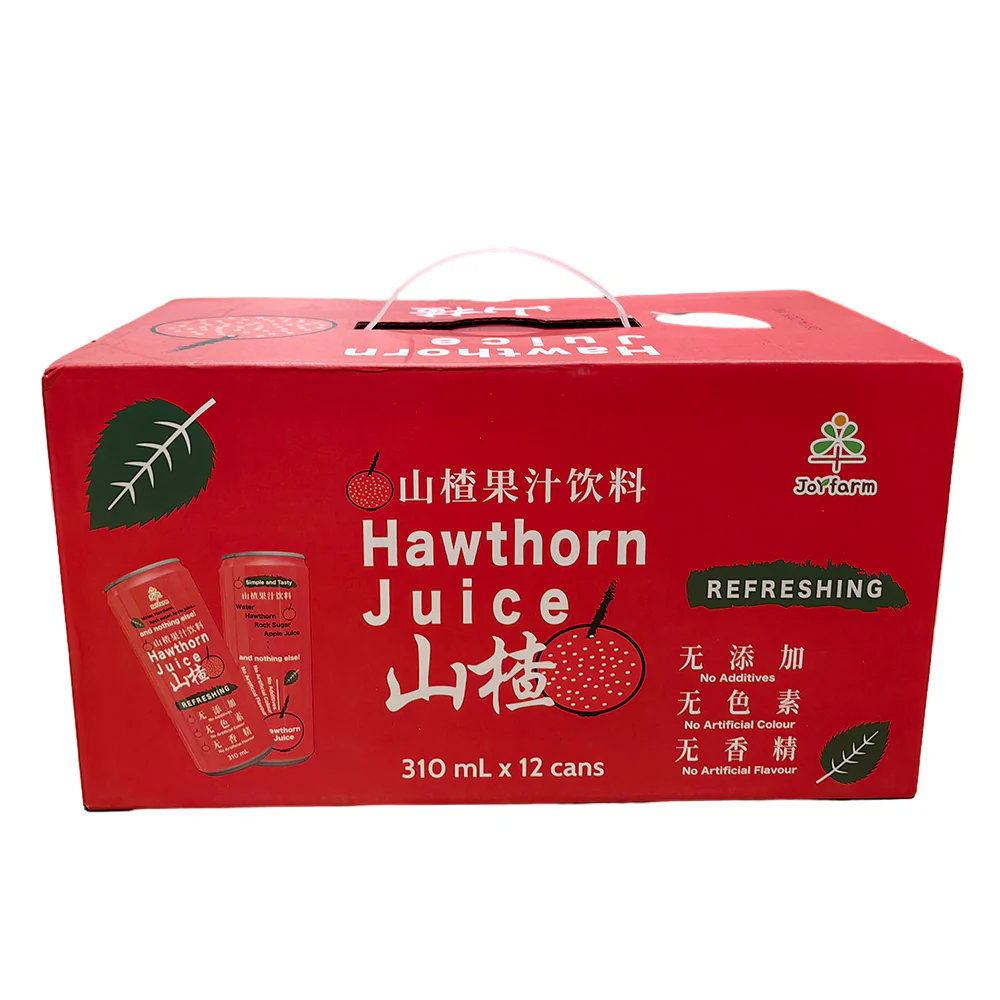 Joyfarm Hawthorn Juice - 310ml x 12 Cans