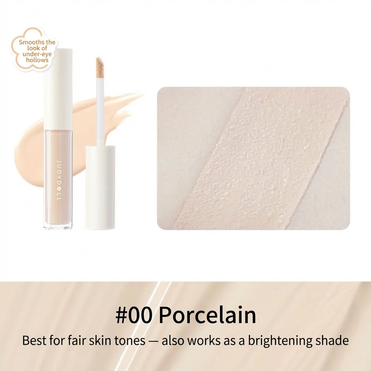 Judydoll Cloud-Soft Seamless Concealer 3.2g – 3 Shades - Image 5