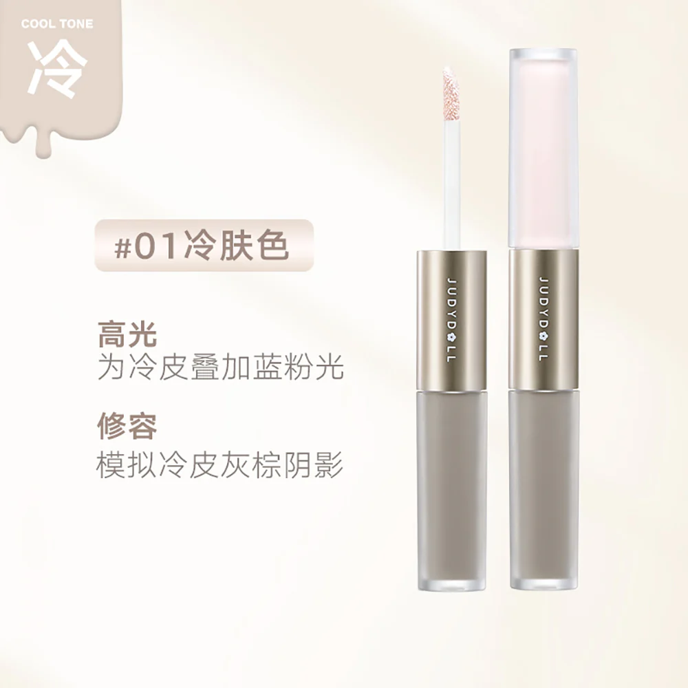 Judydoll Dual-Ended Highlighter and Contour Liquid #01