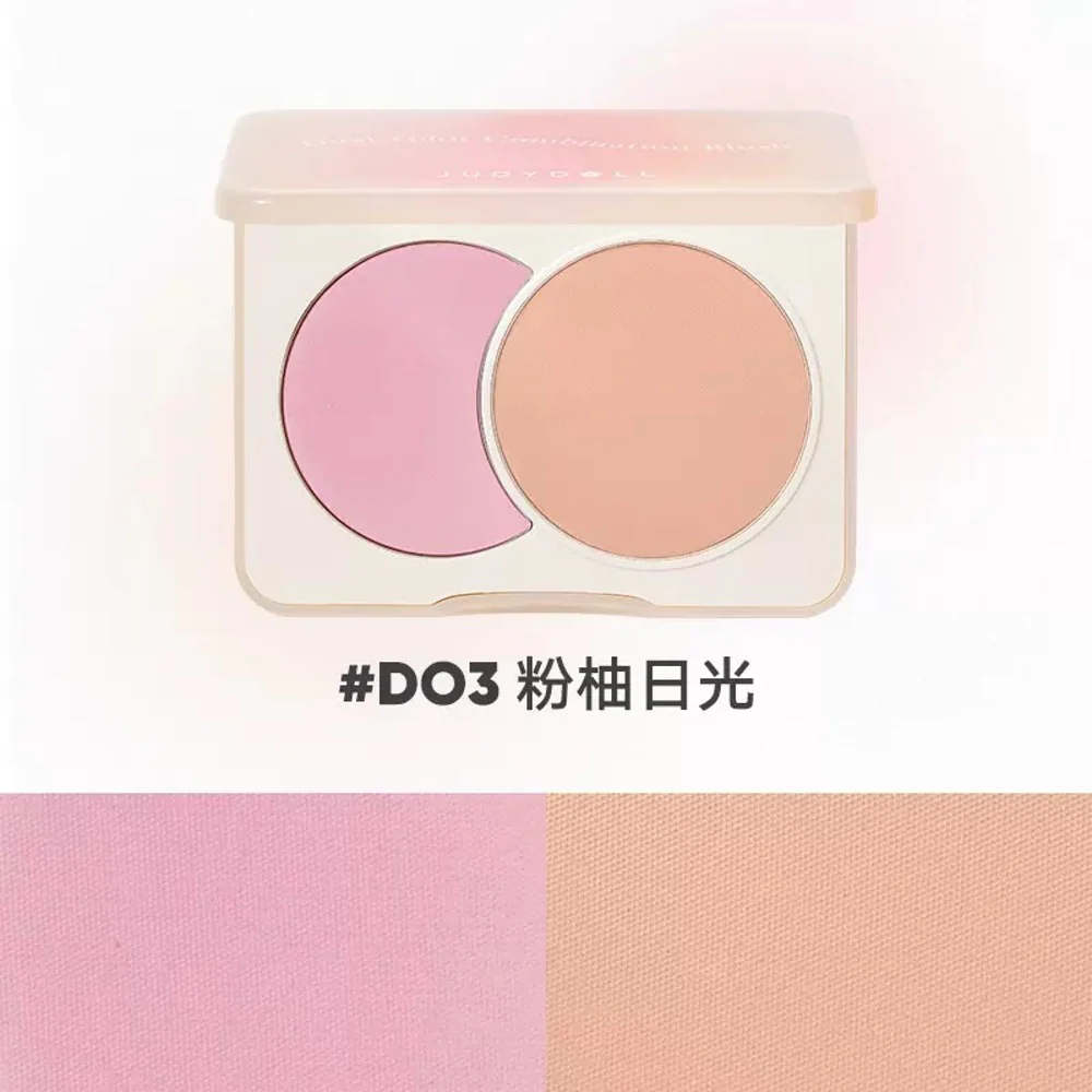 Judydoll Duo Blush 6g - Two-Tone Blush Compact (4 Shades) - Image 4