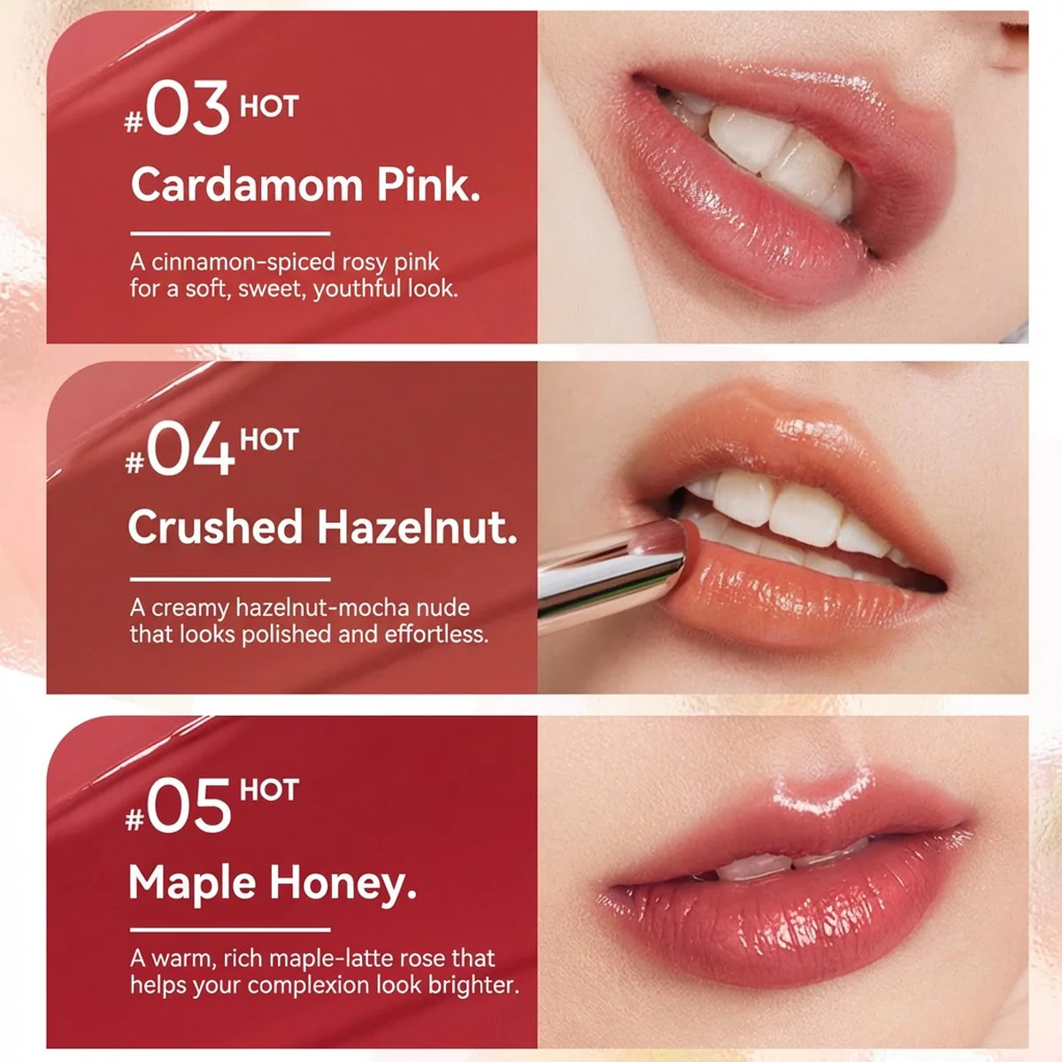 Judydoll Gloss Balm Stick 2.4g – Sheer, Non-Sticky Shine - Multiple Shades Available - Image 3