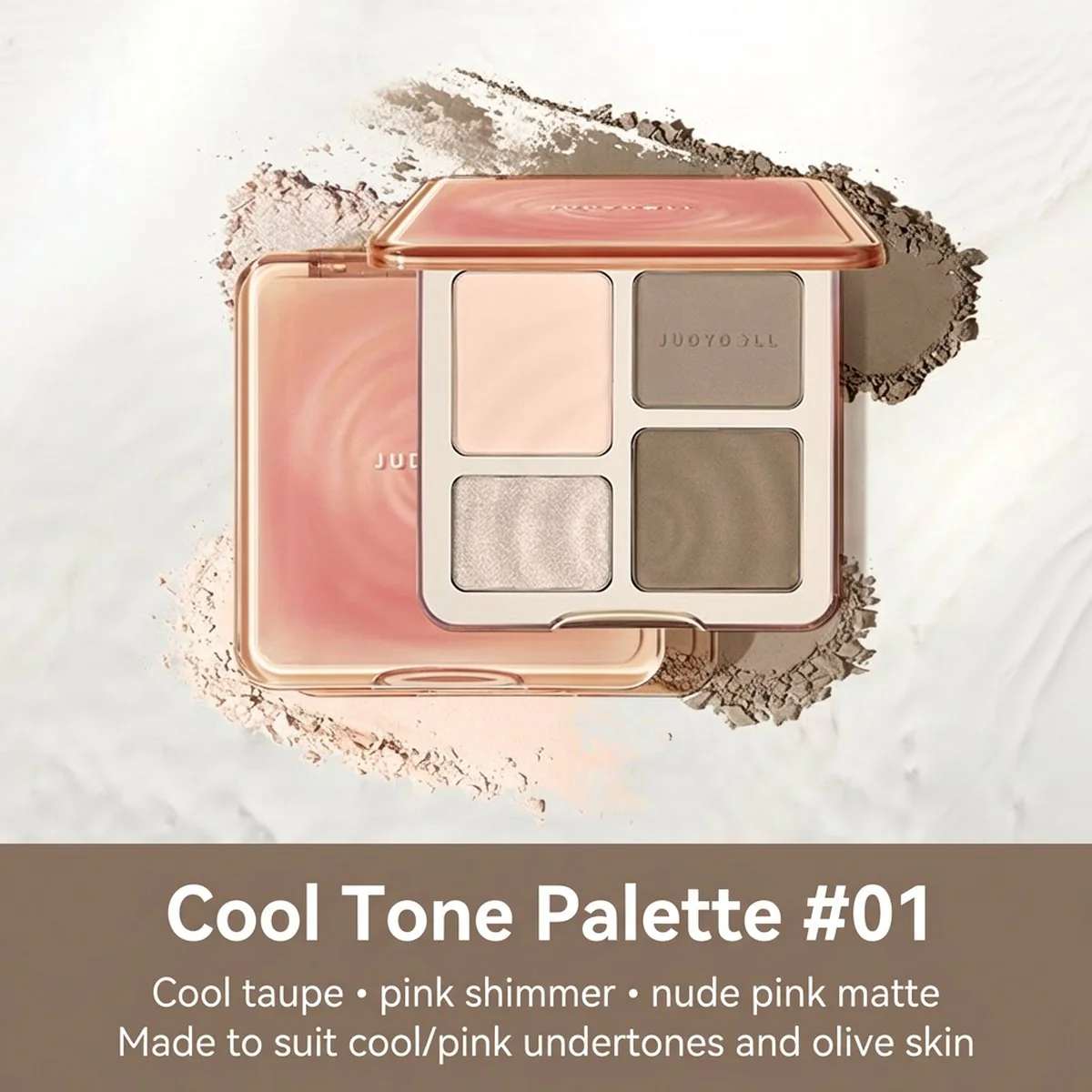 Judydoll Highlighter and Contour Face Palette 01