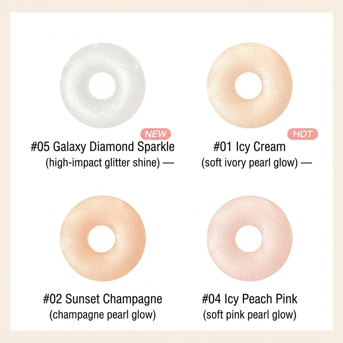 Judydoll Highlighting Powder Ring Light #05 - 4g - Image 2