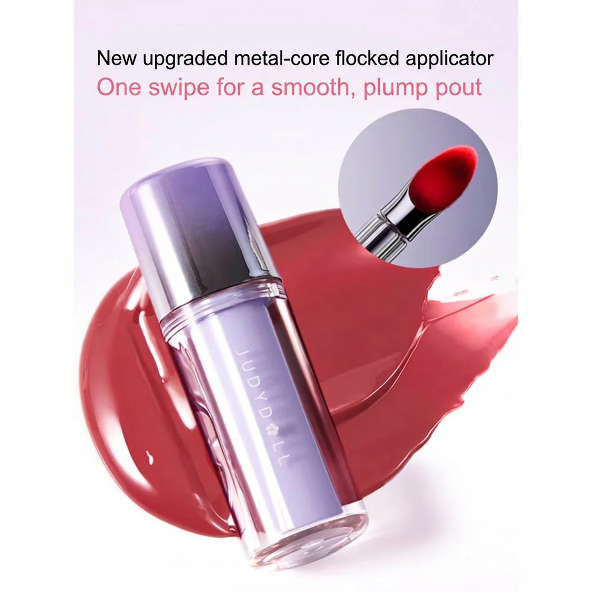 Judydoll Ice Iron Serum Mirror Lip Gloss 3.3g – Multiple Shades Available - Image 3