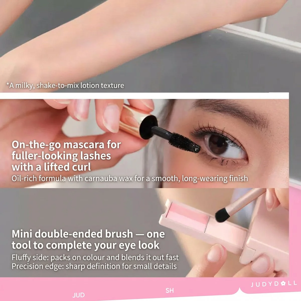 Judydoll Mini Eyeshadow Palette 02 Taro Mud - 9.5g - Image 5