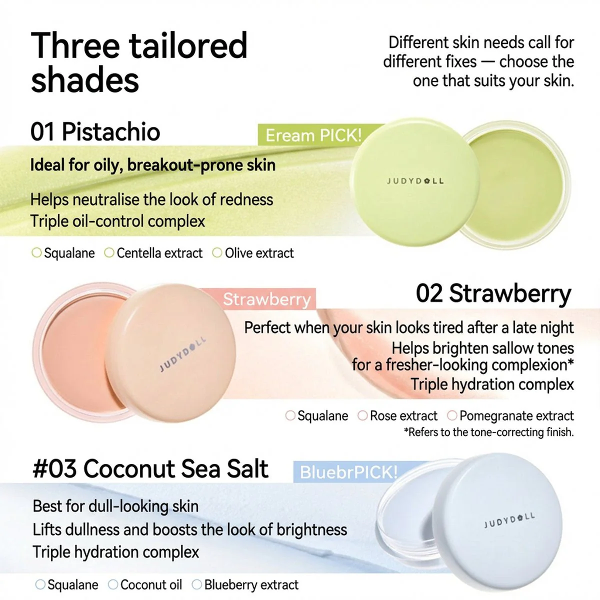 Judydoll Pore Minimizing Primer #02 Strawberry - 30g - Image 5