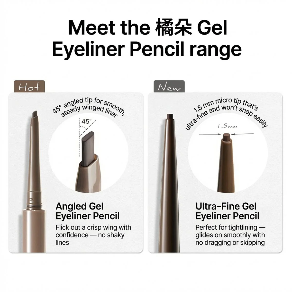 Judydoll Precision Eyeliner Gel Pen #02 Dark Brown - Image 4