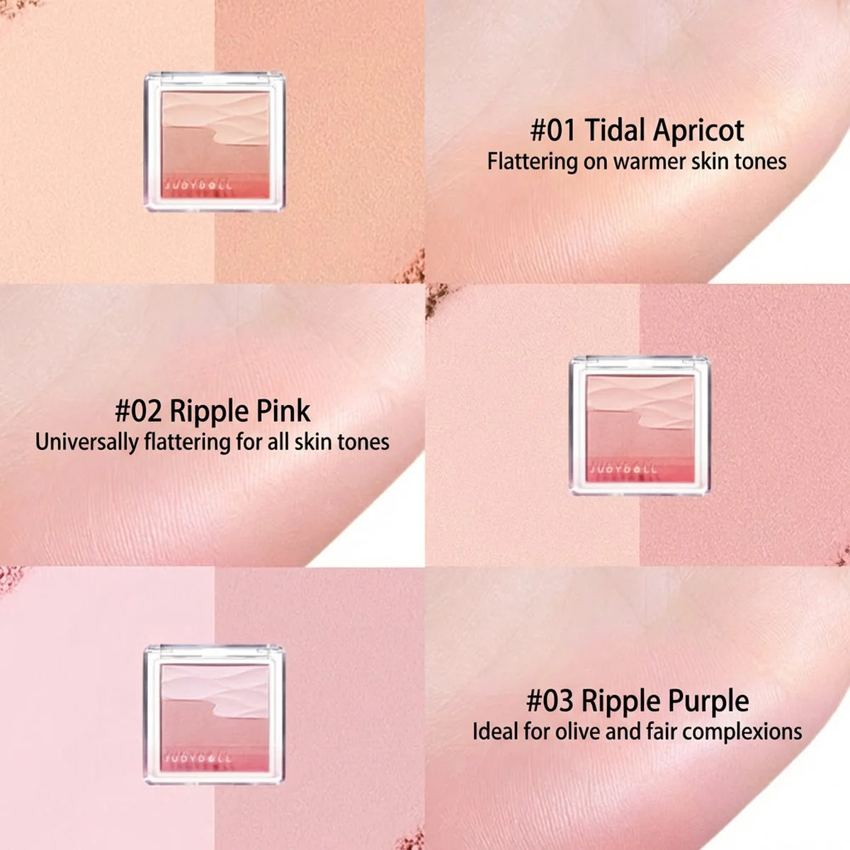Judydoll Silky Glow Duo Blush 5g – Multiple Shades Available - Image 2