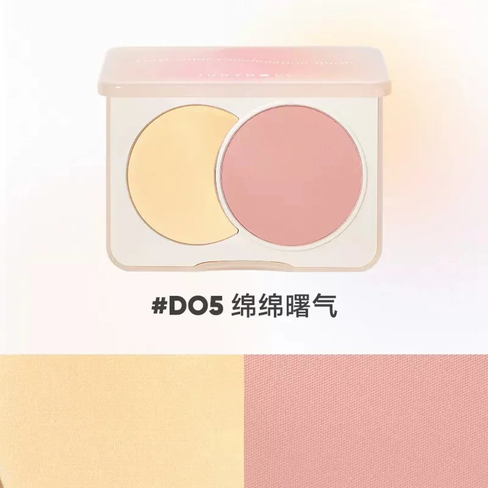 Judydoll Two-Tone Powder Blush 6g – 4 Shade Duos - Image 4