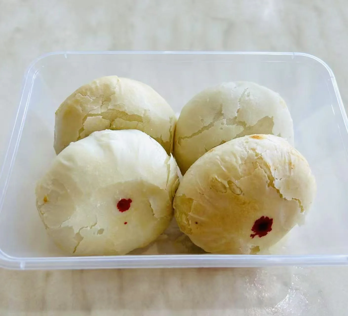 Jufengyuan Frozen Mung Bean Pastries (Chinese Lü Dou Su) - 4 Pieces, 200g