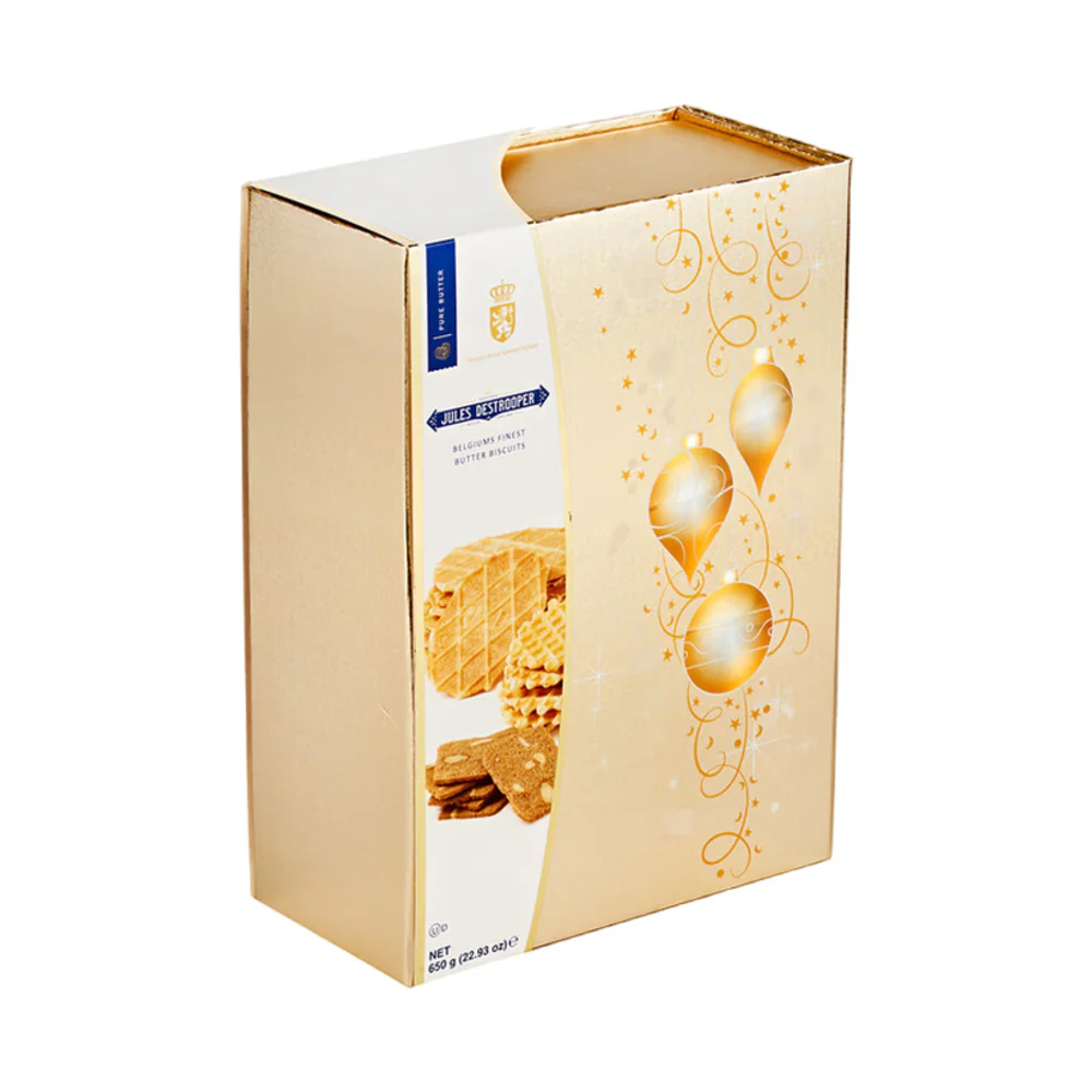 Jules Destrooper Belgian Butter Biscuit Assortment 650g – Limited Import - Image 2
