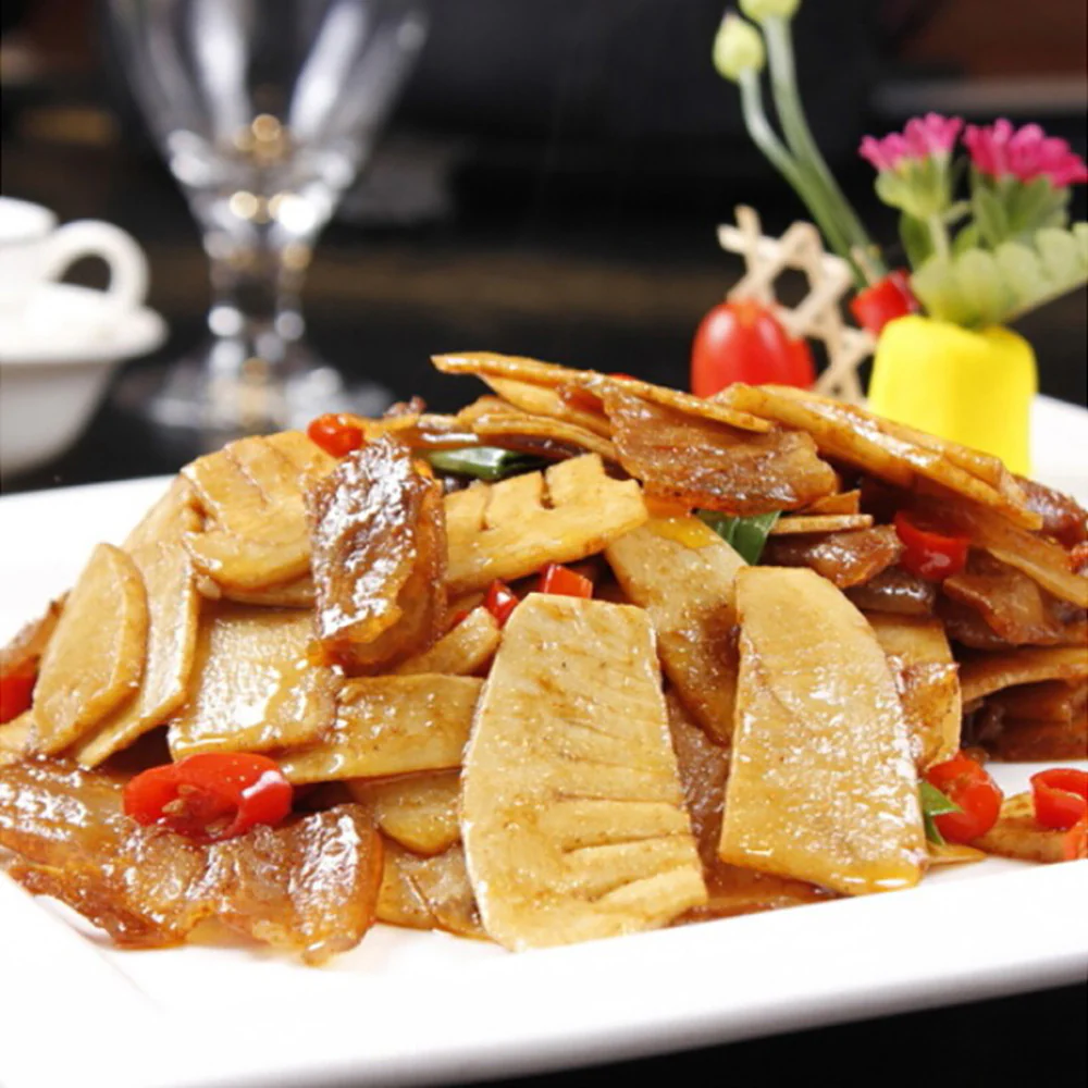 Jun Boiled Bamboo Shoots - 3 Pieces, 400g - Image 2