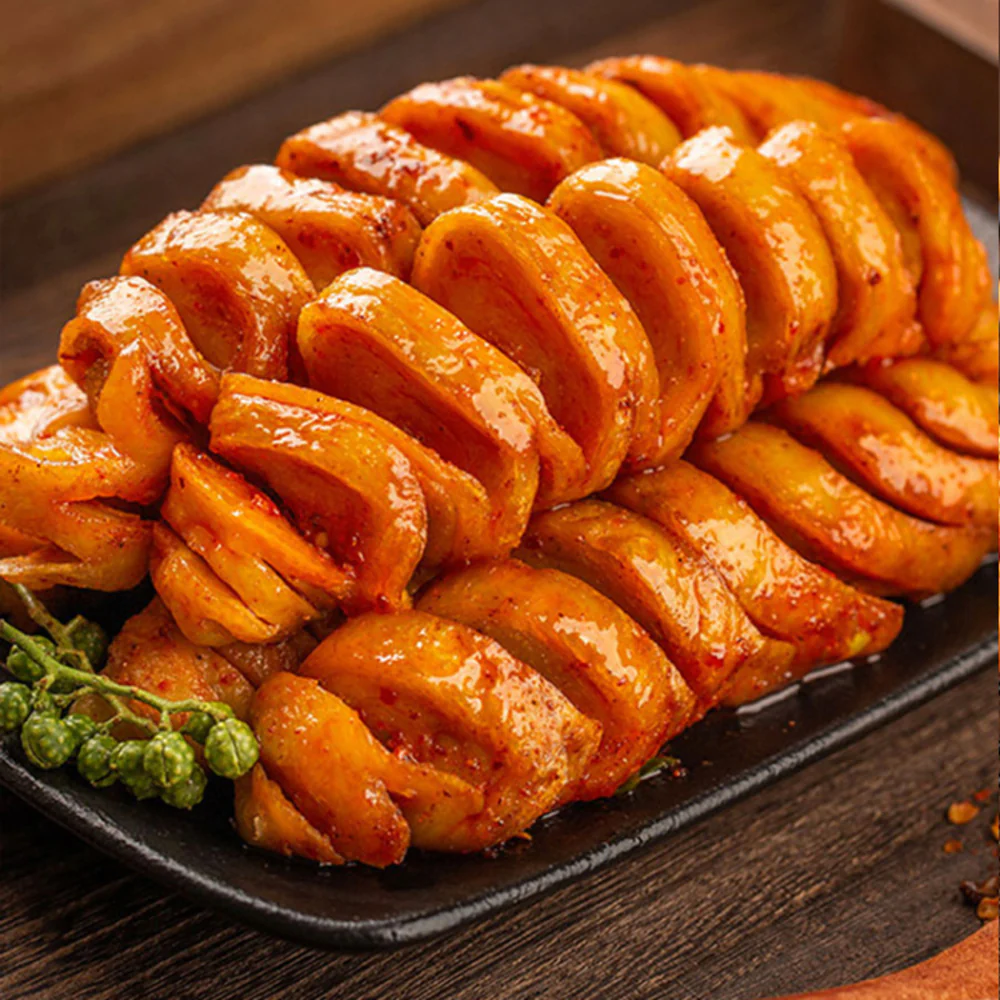 Junzai Grilled Wheat Gluten Skewers – BBQ Flavour 100g - Chinese Street-Style Snack - Image 4