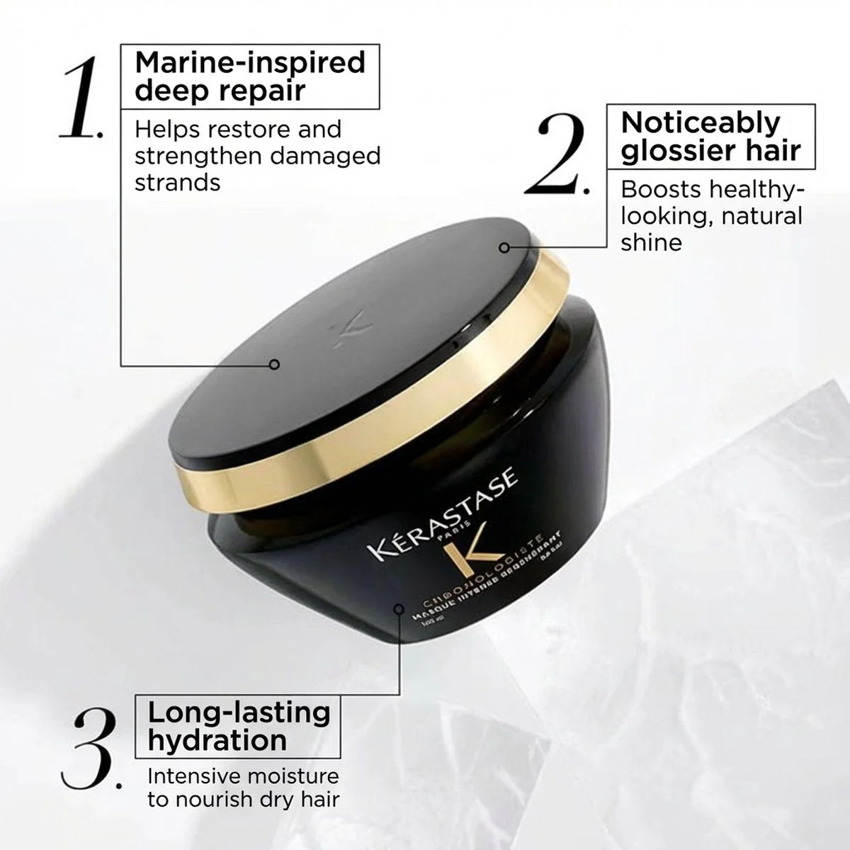 Kerastase Chronologiste Intense Regenerating Hair Mask - 200ml - Image 3