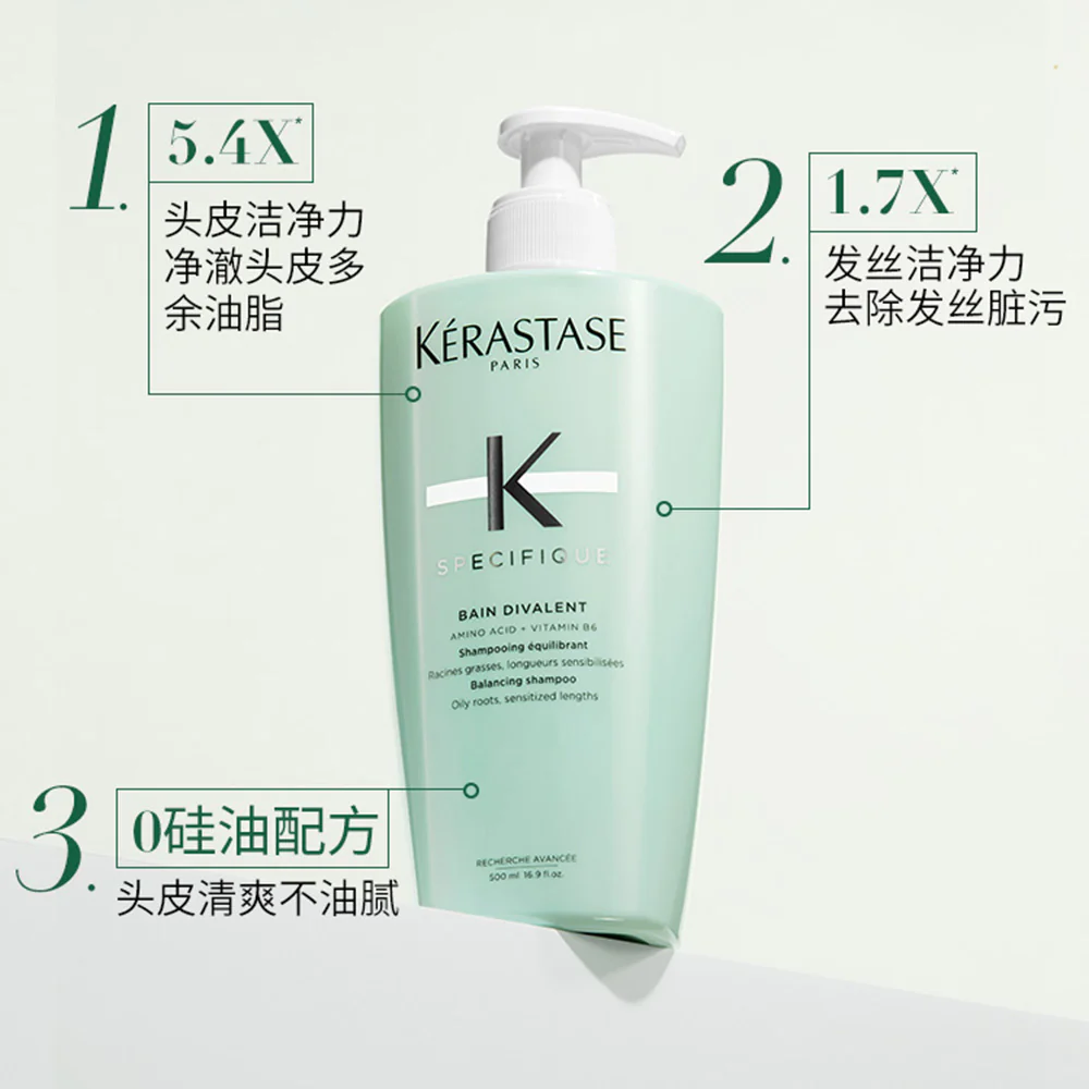 Kerastase Specifique Bain Divalent Balancing Shampoo - 500ml - Image 2