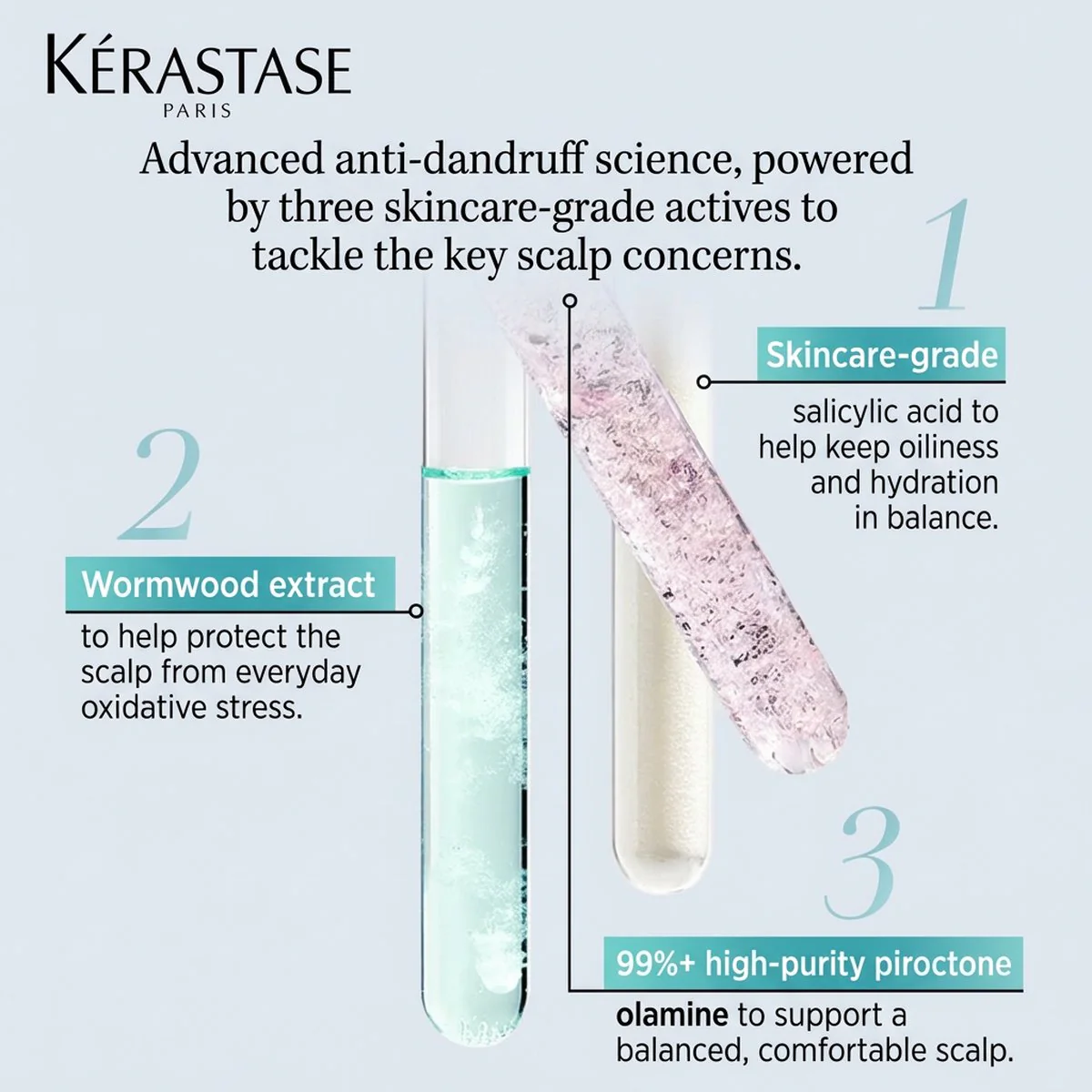 Kerastase Symbiose Purifying Anti-Dandruff Shampoo for Oily Hair - 250ml - Image 4