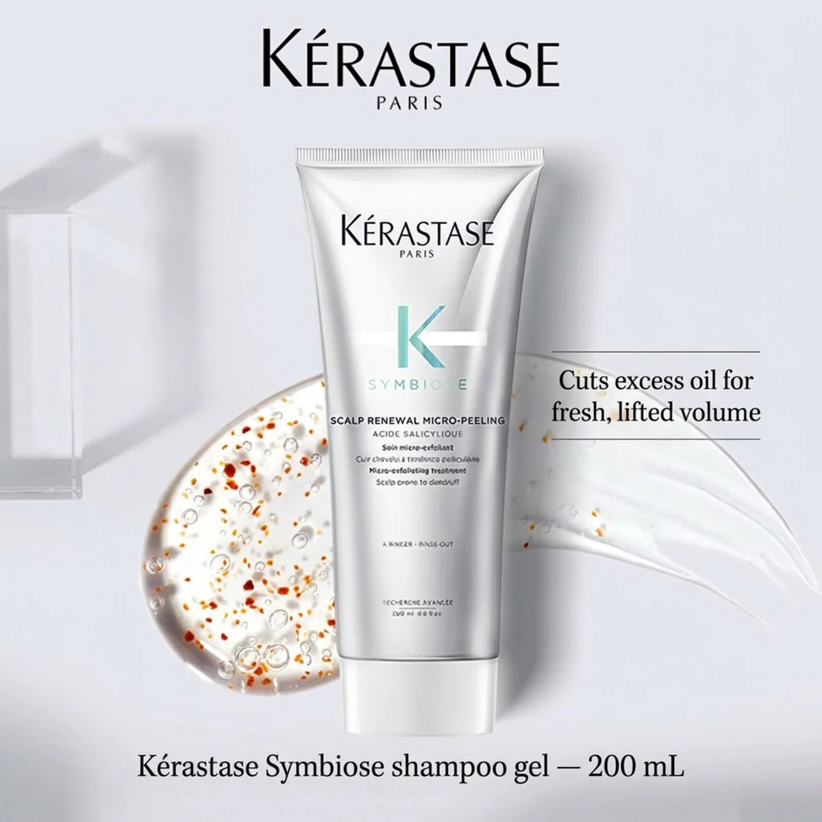 Kerastase Symbiose Scalp Renewal Micro-Peeling Scrub - 200ml - Image 3