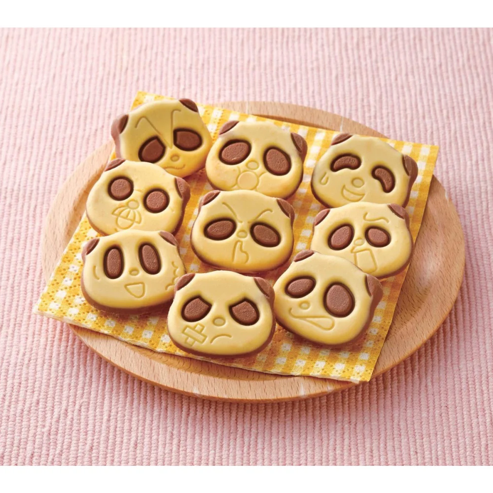 Kabaya Panda Chocolate Biscuits Sweet Potato Flavor - 43g - Image 2