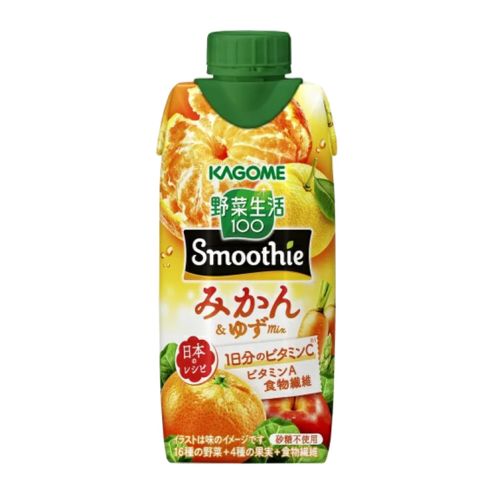 Kagome Vegetable & Fruit Smoothie Mandarin & Yuzu 330ml
