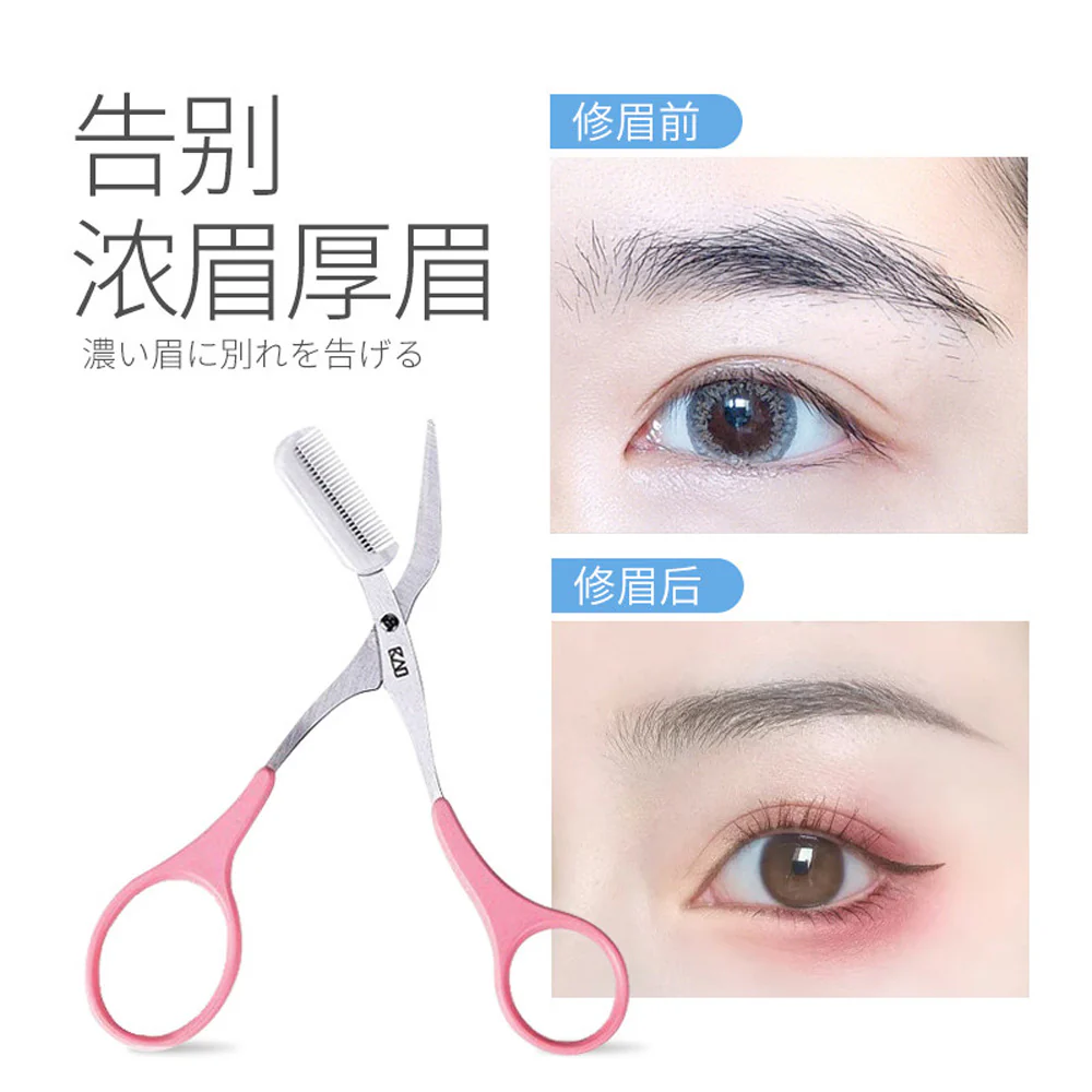 KAI 3D Eyebrow Scissors with Comb Attachment - Image 5