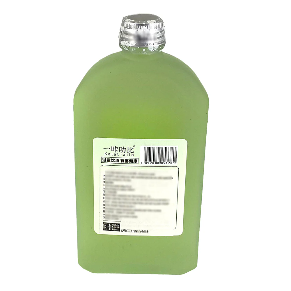 Kalatratio Handcrafted Green Plum Wine - 6% Alcohol, 345ml - Image 2