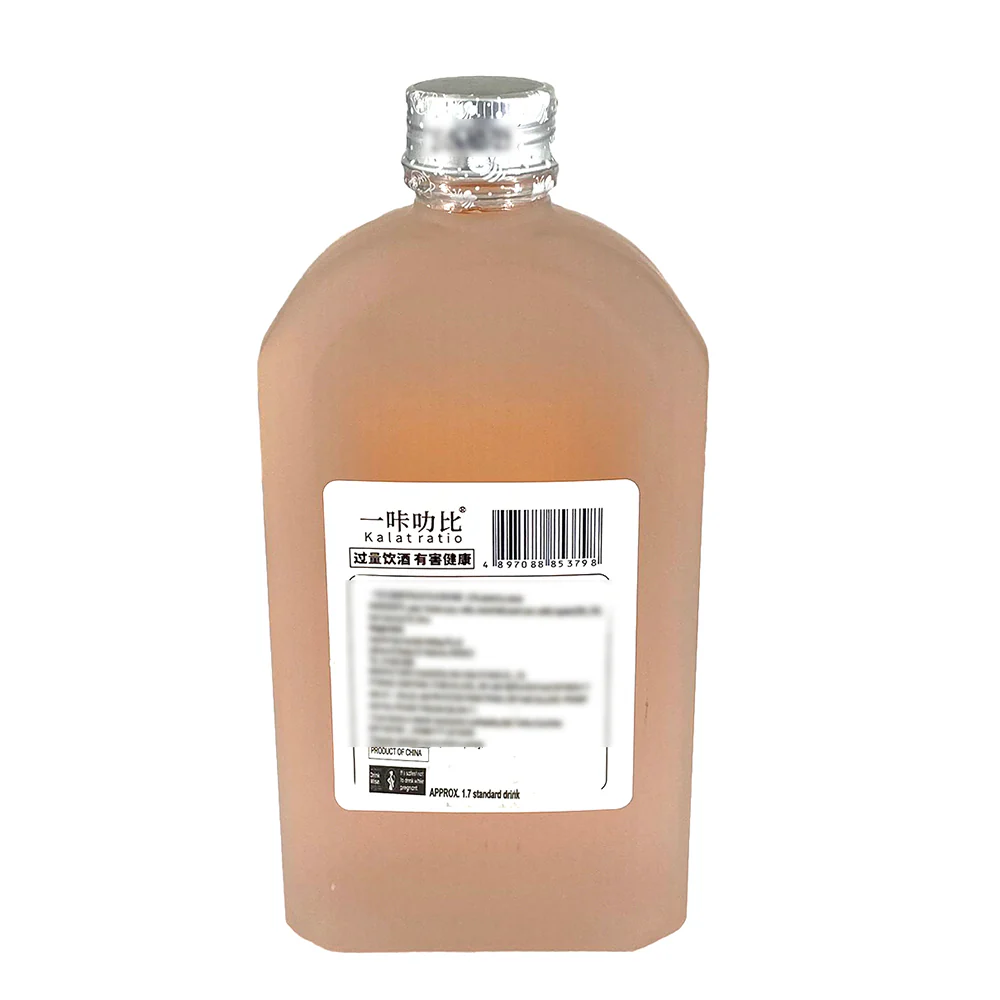 Kalatratio Handcrafted Peach Wine - 6% Alcohol, 345ml - Image 2