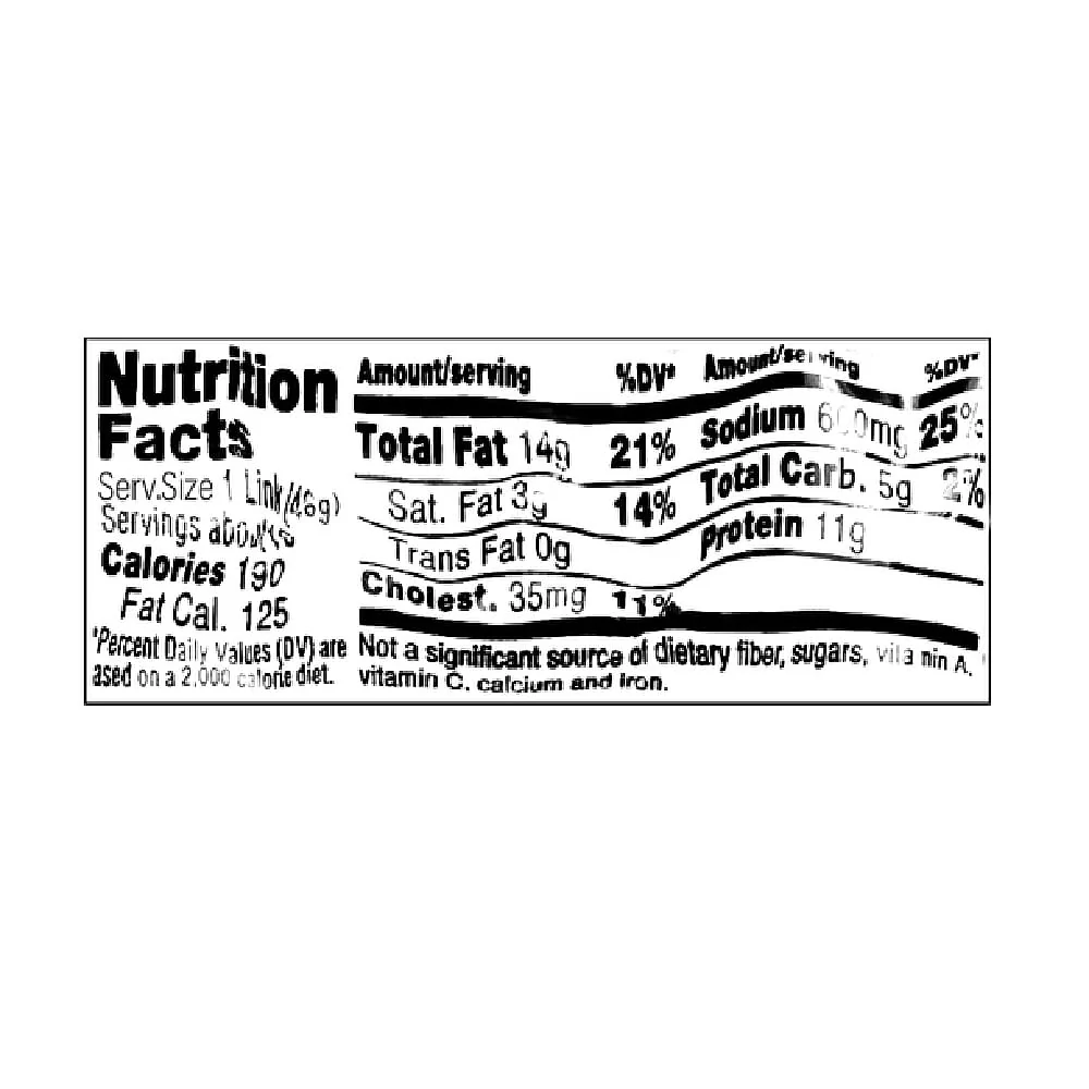 Kam Yen Jan Chinese Style Pork Sausage - 396g - Image 4